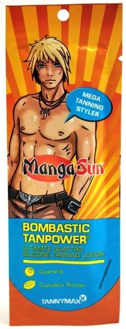 Mangasun ultimate quattro silicone Tanning lotion - krem do opalania dla mężczyzn